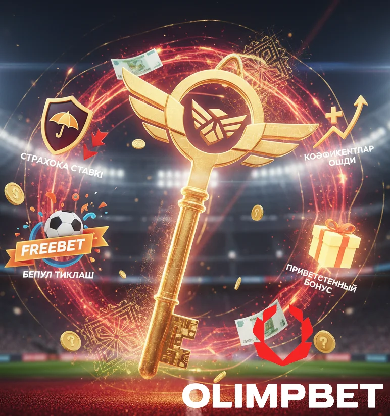 O'zbekiston uchun Olimpbet promo kodi — eksklyuziv bonus takliflari